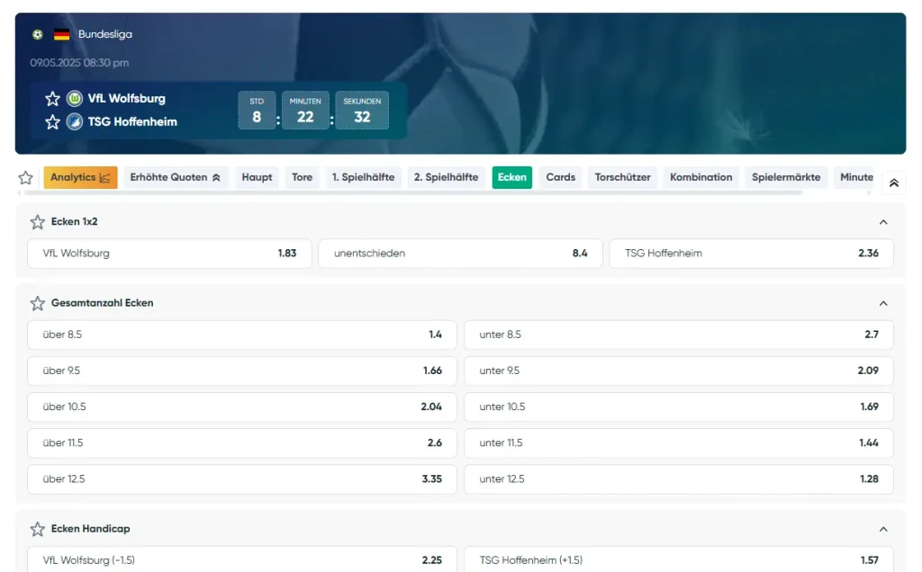 Wettangebot für Curacao Wetten beim Buchmacher Ivibet