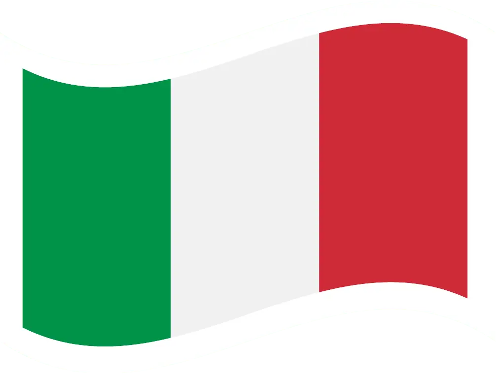 Icon von der Flagge von Italien