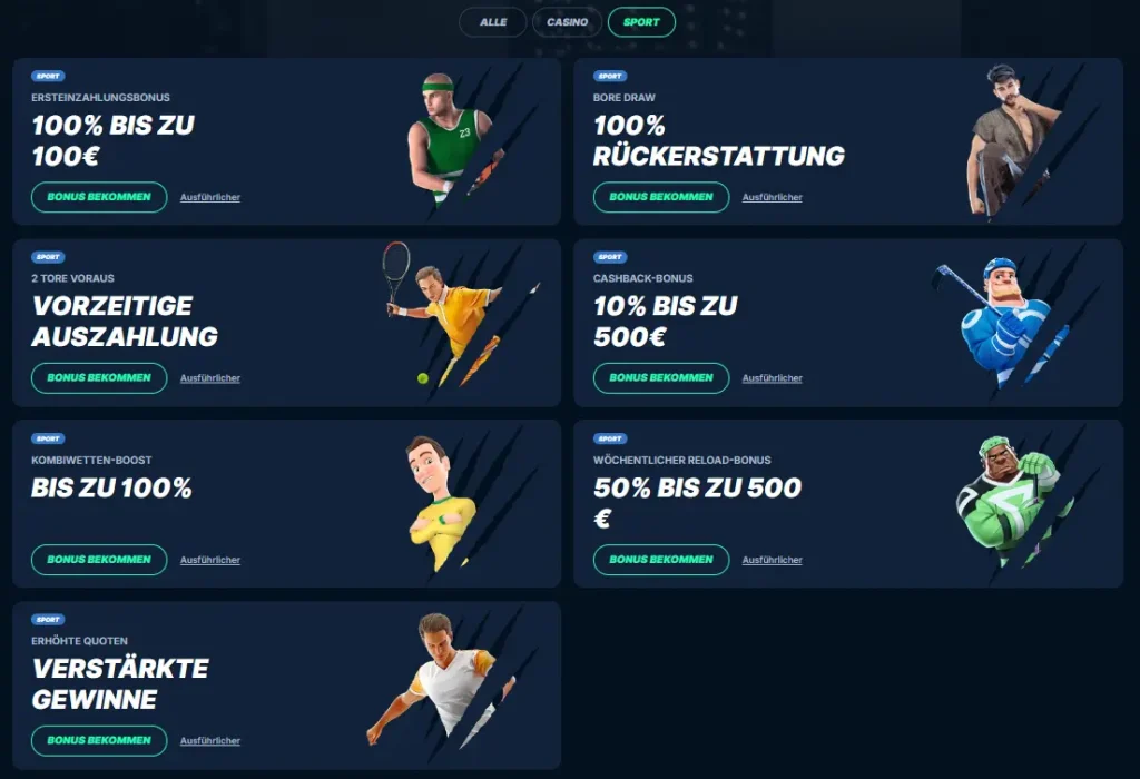 Bonusprogramm von PlayZilla, einem Wettanbieter ohne LUGAS