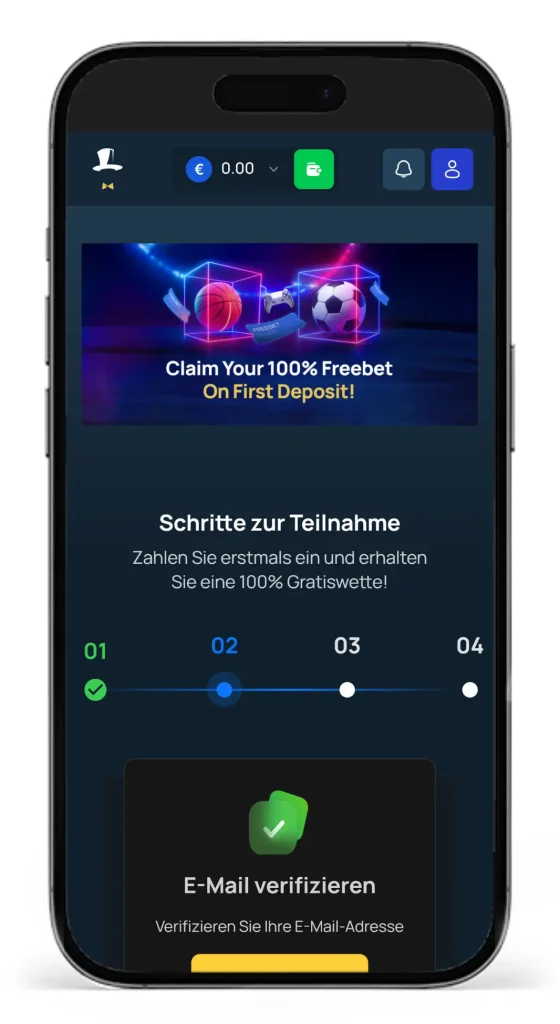 Willkommensbonus fuer Sportwetten vom Buchmacher FortuneJack