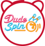 Rundes DudeSpin Logo