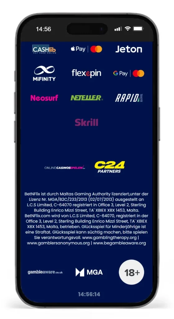Malta Lizenz von BetNFlix
