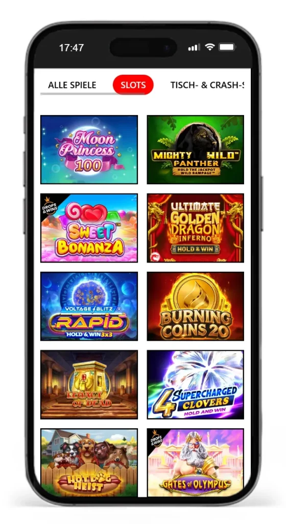 Slots bei BetsAmigo