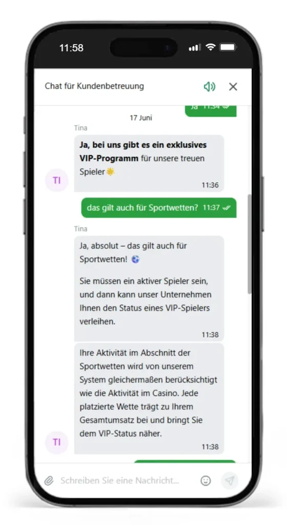 Coldbet Live Chat im Test