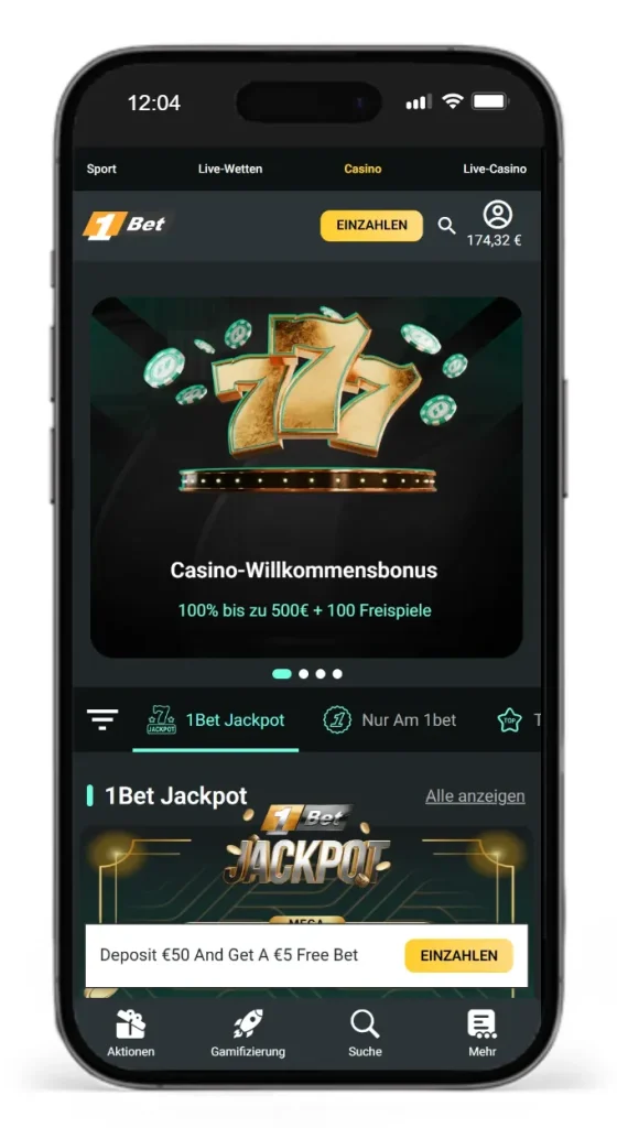 Online Casino von 1Bet